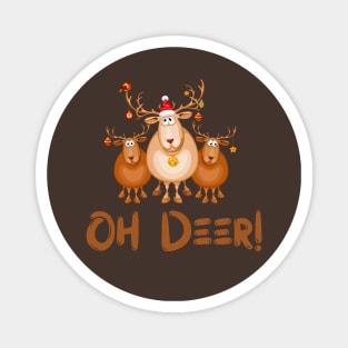 oh Deer Magnet